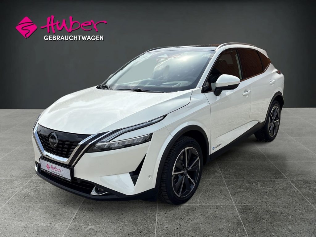 Nissan Qashqai Tekna Außenansicht schräg